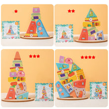 Load image into Gallery viewer, Montessori Wooden Cognitive Stacking Toy – Layered Music & Balance Blocks for Kids 0–3