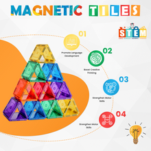 Load image into Gallery viewer, Magnetic Tiles Building Blocks Set – 42 Pieces