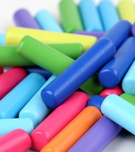 Load image into Gallery viewer, Montessori Wooden Number Blocks – Beech Wood Stacking & Counting Toy for Kids 3+