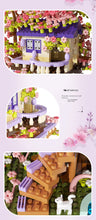 Load image into Gallery viewer, Flower House Microparticle Building Blocks – DIY Christmas Gift for Ages 8+
