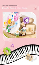 Load image into Gallery viewer, Lace Violin Mini Building Block Set – Compatible with LEGO, 410+ Pieces, Girls&#39; DIY Christmas Gift
